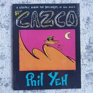 1976 Cazco by Phil Yeh Comic Book Graphic Album Magazine